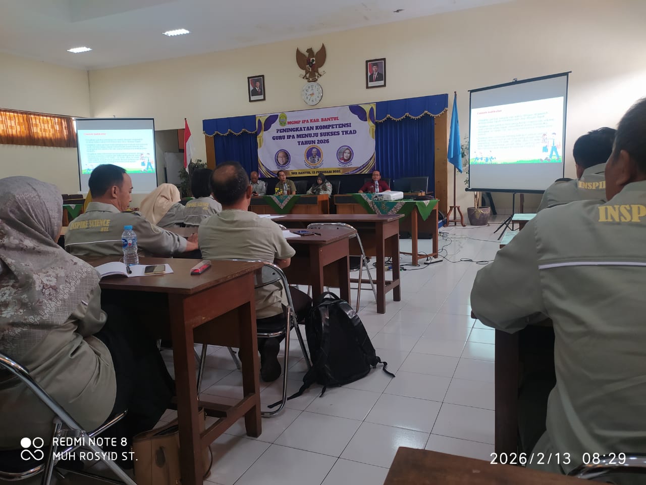 Guru IPA MTsN 9 Bantul Ikuti Workshop Peningkatan Kompetensi Menuju Sukses TKAD 2026